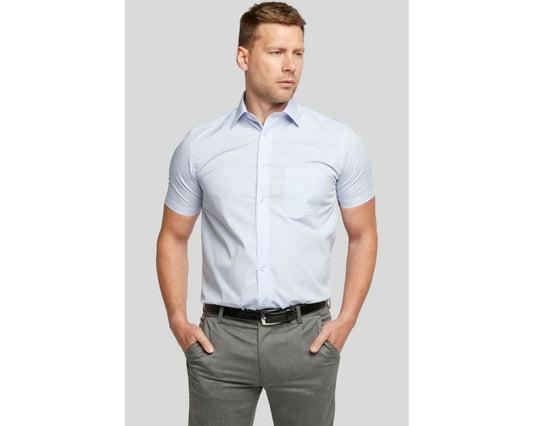 Men's Shirts - Short Sleeve (Grey)